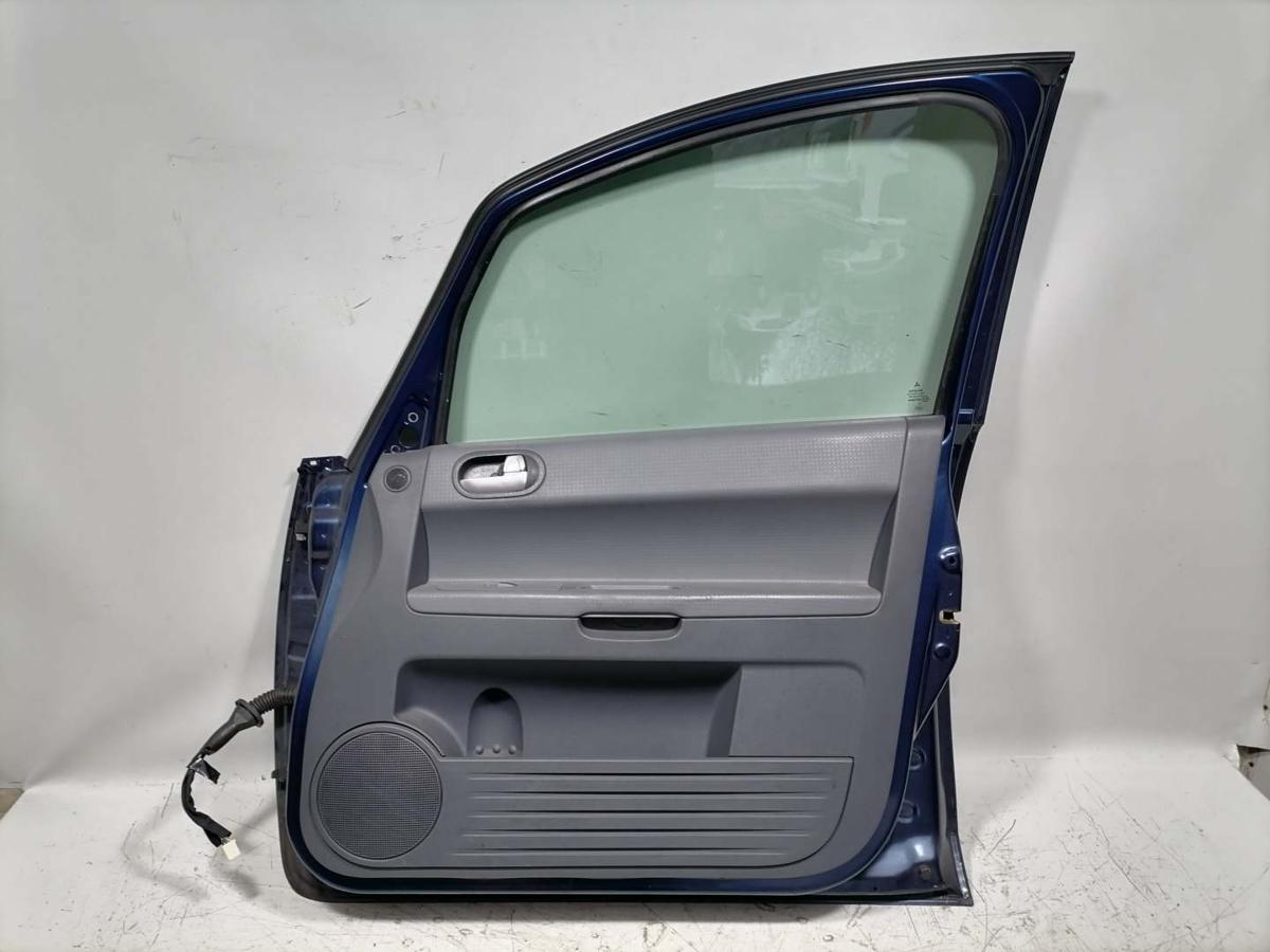 Mitsubishi Colt Z30 original T&uuml;r vorn rechts 5-T&uuml;rer T43 Blau Rohbau Bj.2005